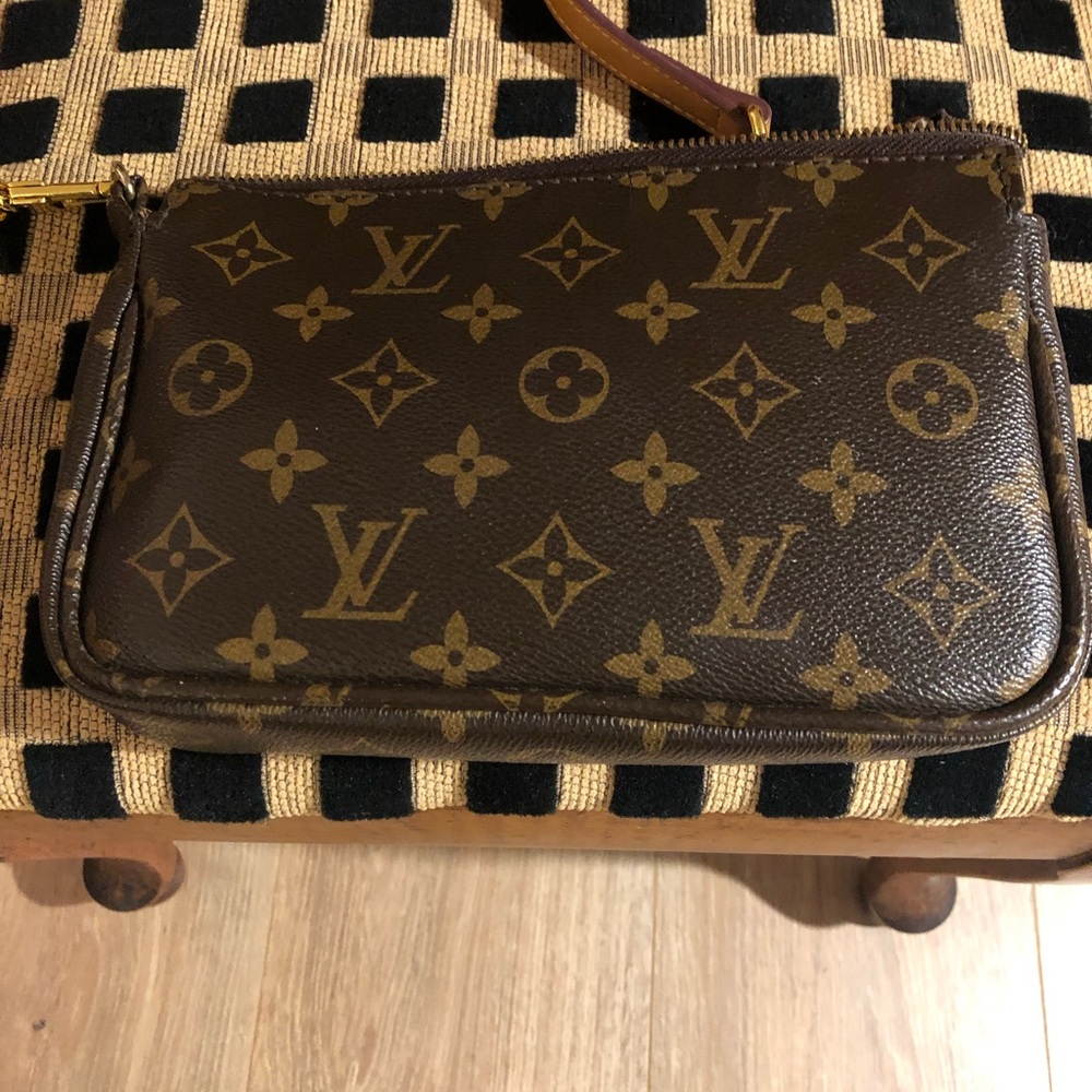 Louis Vuitton Brown Monogram Pouch